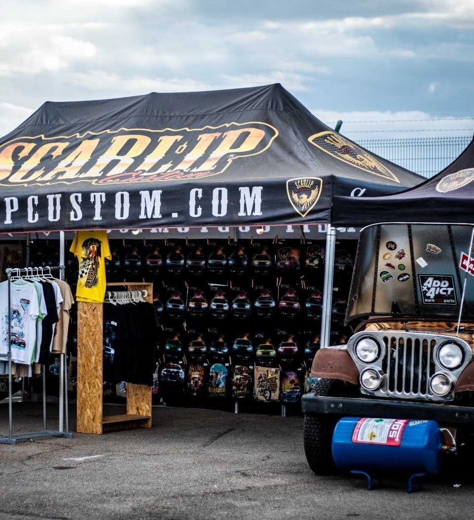 Camisetas de Scarlip para aficionados al motor